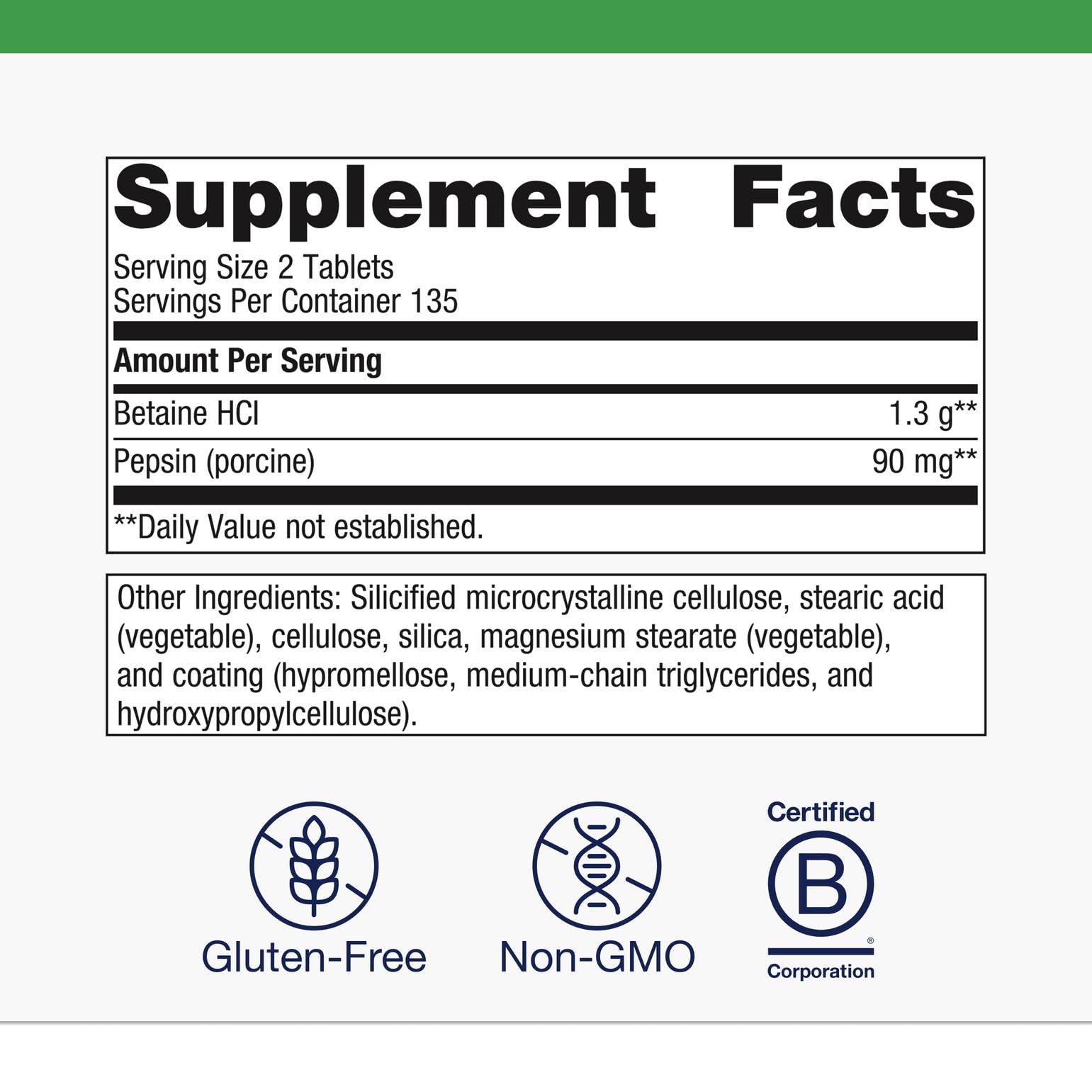 Metagenics SpectraZyme capsules close-up showing easy-to-swallow form