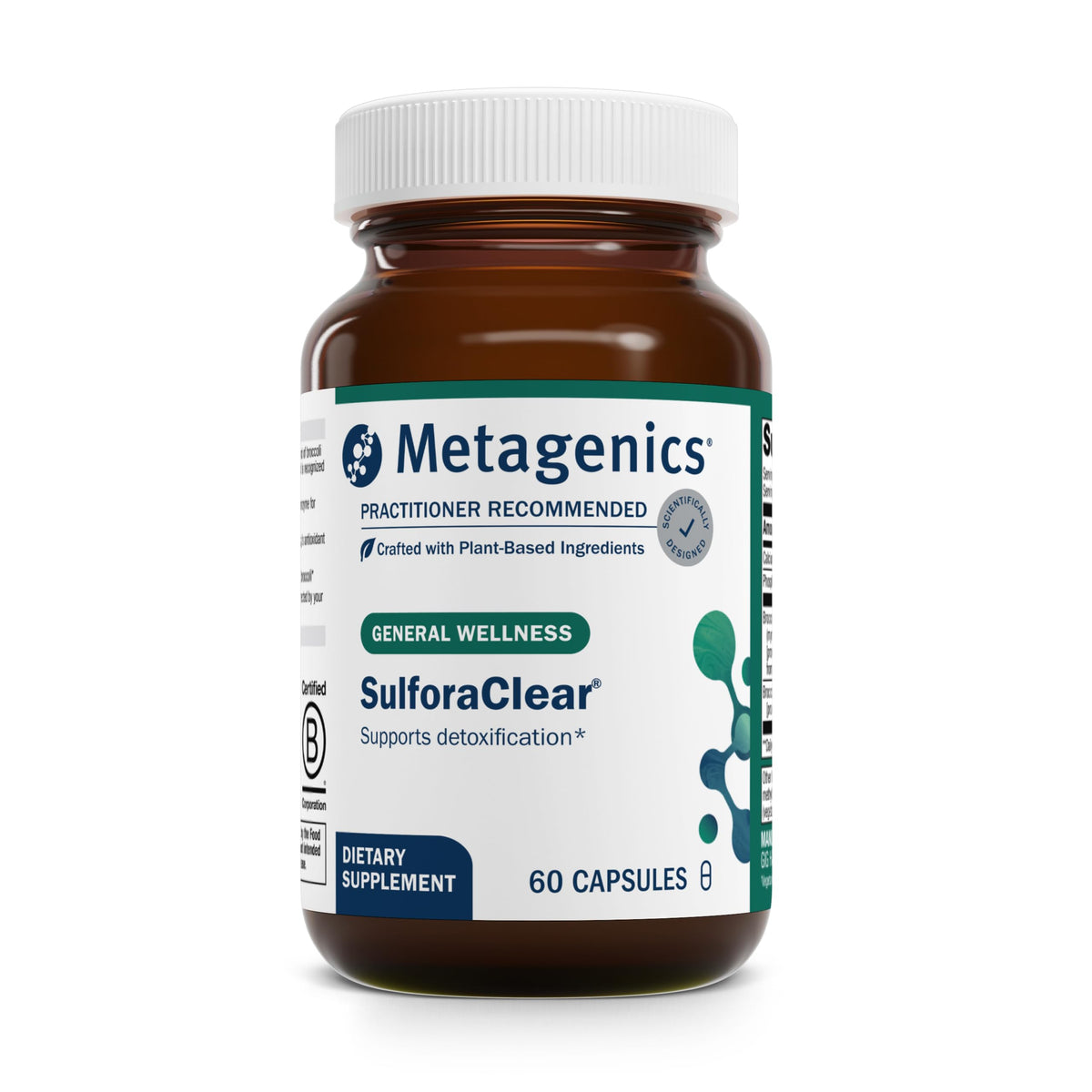 Hero image of Metagenics SulforaClear detox and antioxidant support, 60 capsules