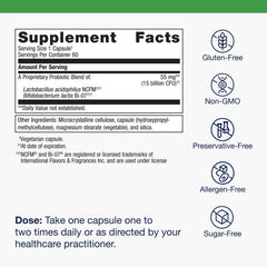 Metagenics UltraFlora Balance daily-dose image illustrates convenient daily use.