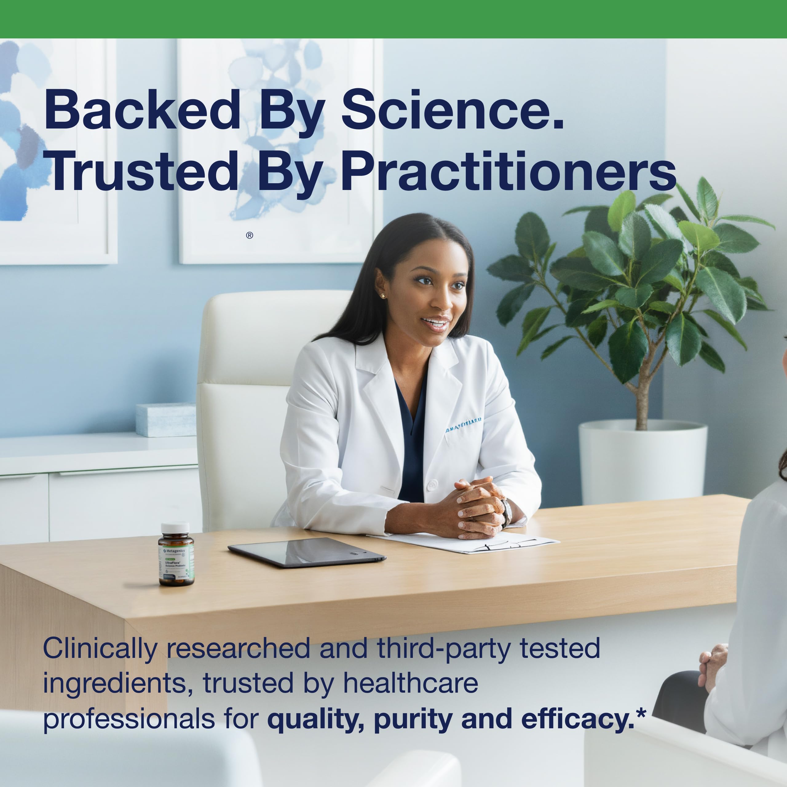 Vegan-friendly probiotic supplement packaging