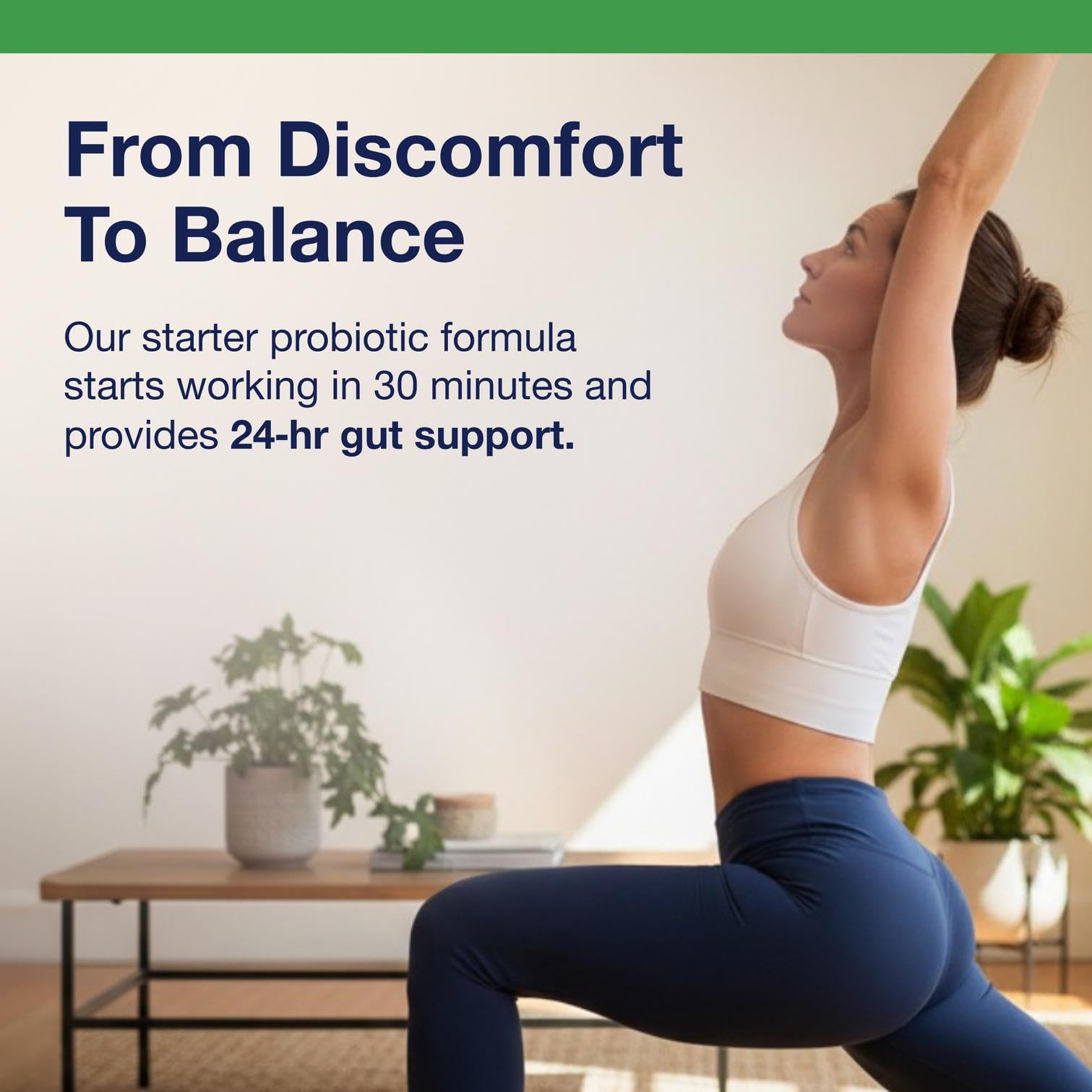 Metagenics UltraFlora Balance vegan friendly icon for plant based diets