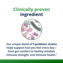 Metagenics UltraFlora Complete Women's Probiotic 30-capsule pack, designed for daily convenience.
