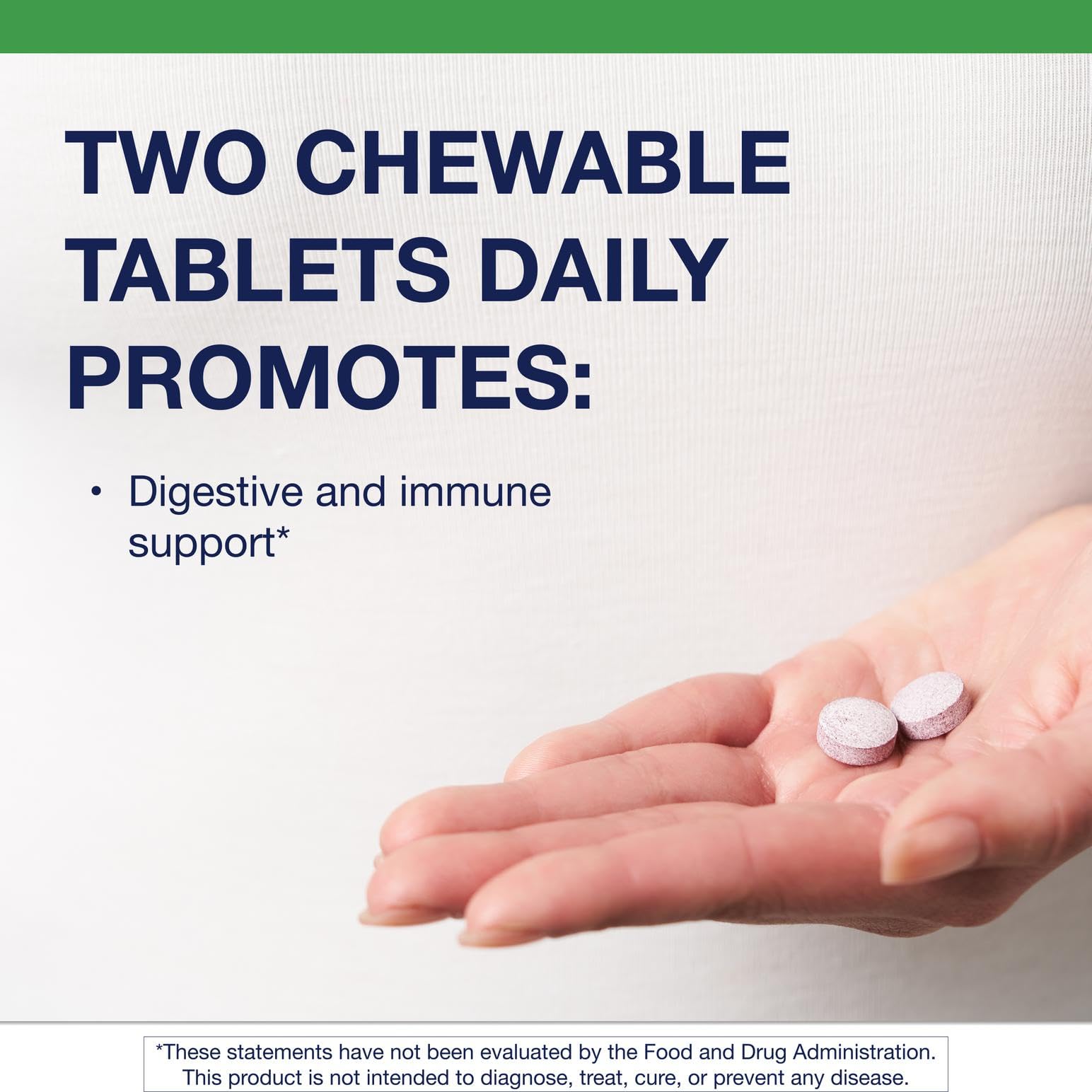 Close-up of Metagenics UltraFlora Kids 10B CFU bottle label for daily probiotics