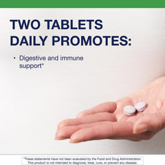 Grape-flavored chewable tablets delivering 10 billion CFU for kids