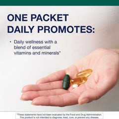 Omega-3 packets illustrating heart health benefits