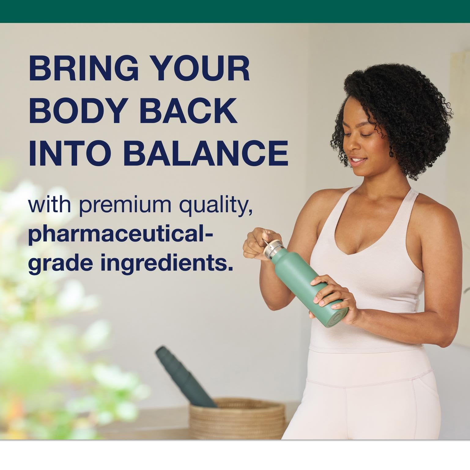 Label highlights calcium, zinc, folate and B vitamins