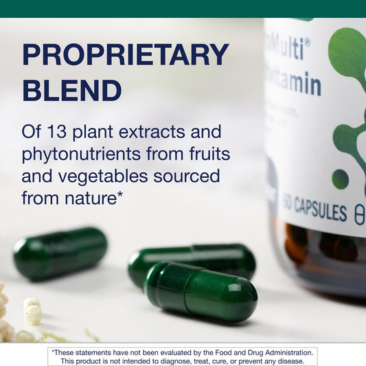 PhytoMulti Multivitamin capsules arranged