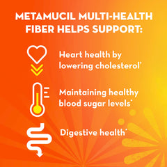 Metamucil bottle label showing 160 count