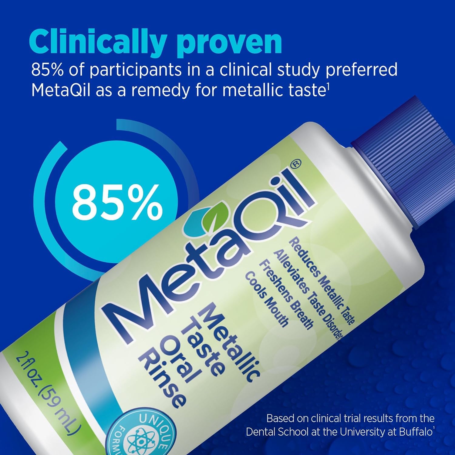 Graphic showing MetaQil 8 core ingredients