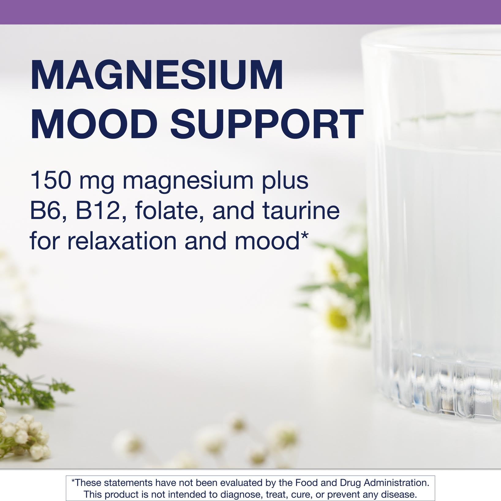 Taurine, GABA, and B vitamins blend in MetaRelax