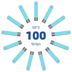 Metene TD-4116 strip inserted into meter for fast, accurate checks