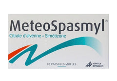Close-up of MeteoSpasmyl soft capsules