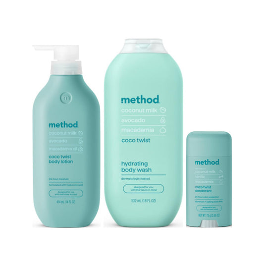 Method Coco Twist lotion bottle 14oz