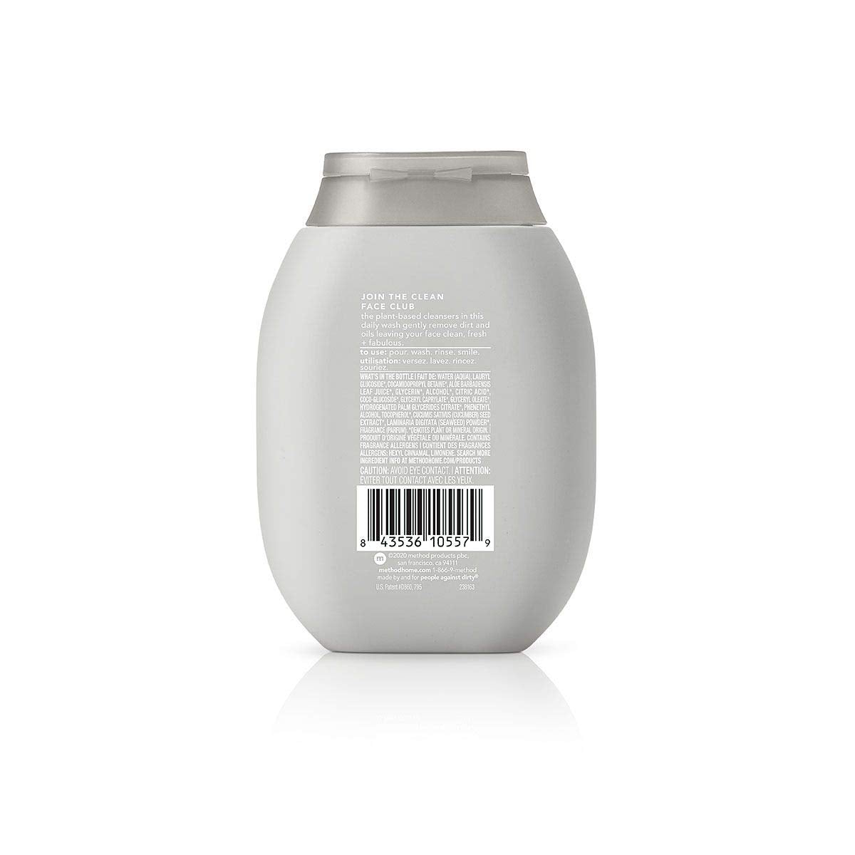 Method Men Sea + Surf lather shows rich, refreshing cleanse.