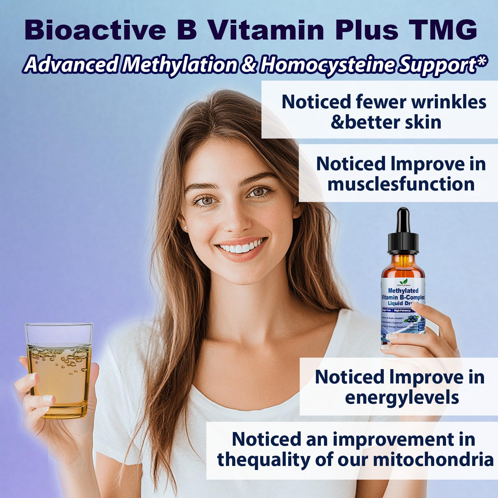 Illustration of daily dosage for dietary supplement