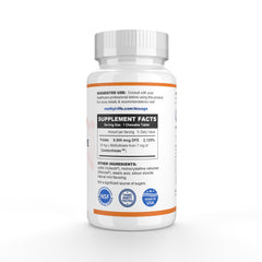 Methyl-Life Purest L-Methylfolate bottle – front label