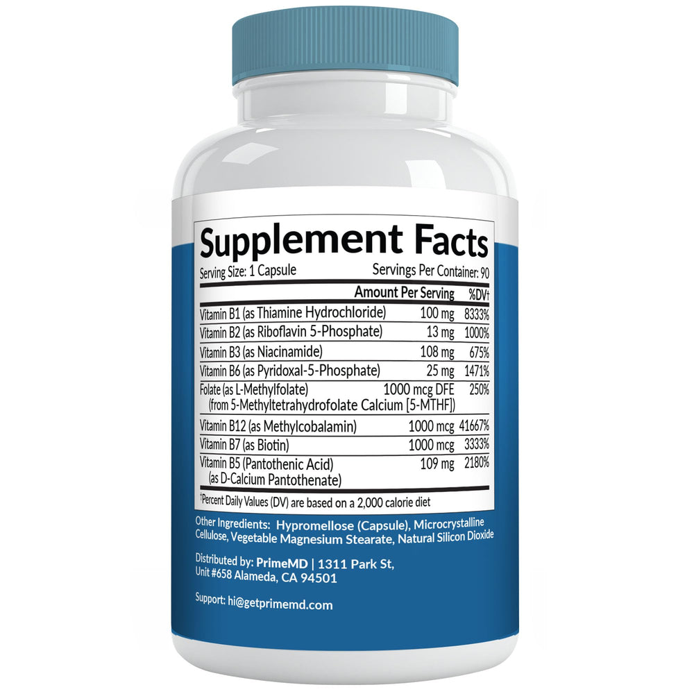 Capsules poured from bottle next to a measuring spoon