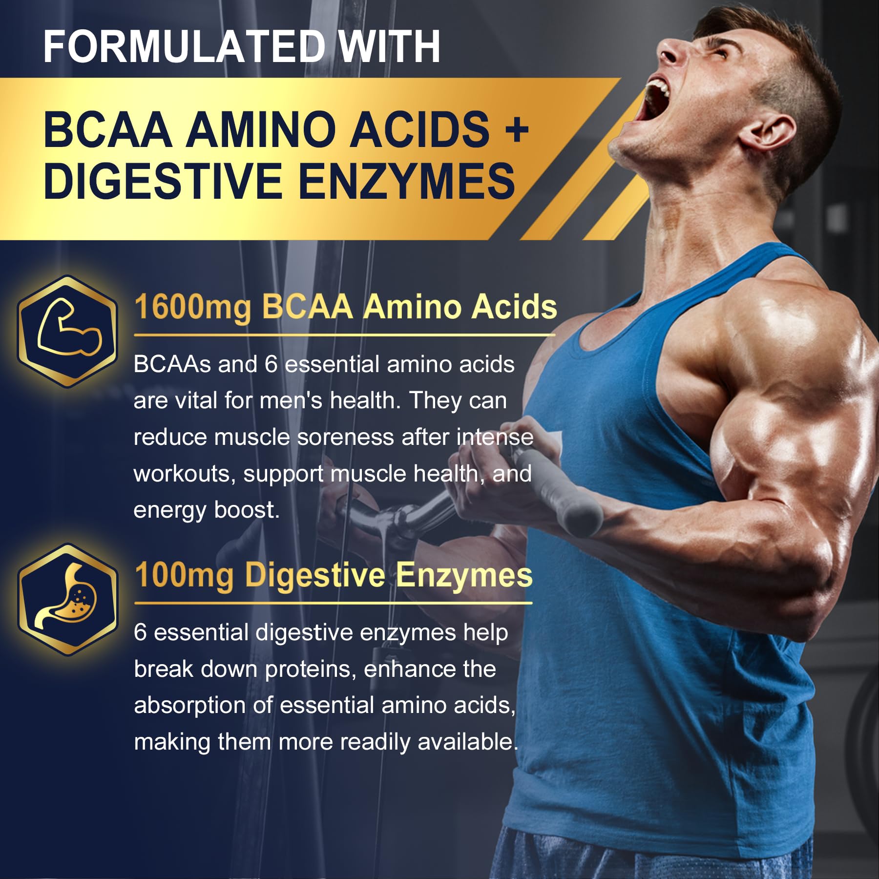 Calcium, Vitamin D3, K2 and Magnesium support bones and muscles
