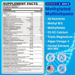 Close-up of berry-flavored methylated multivitamin gummies