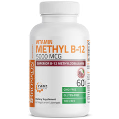 Methylcobalamin Vitamin B12 lozenge close-up