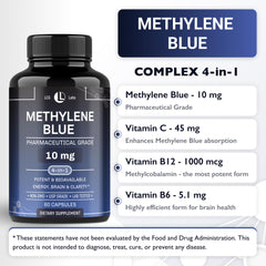 GMP-certified manufacturing process for Methylene Blue capsules
