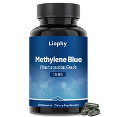 Liophy Methylene Blue Capsules bottle front view