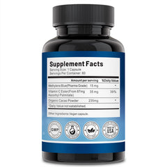 Dietary supplement safety and dosage guidance icon