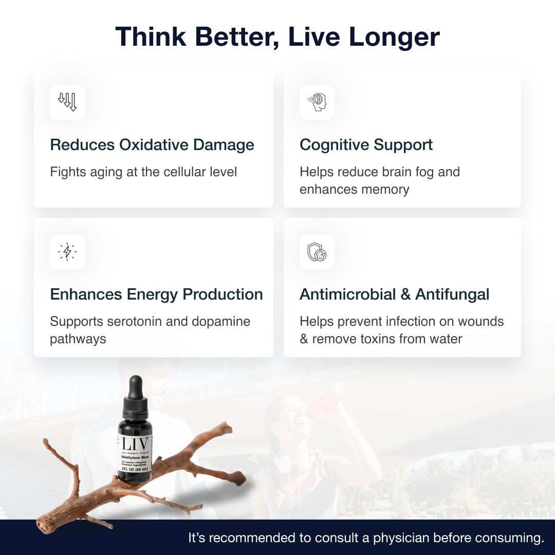 Methylene Blue for cognitive support branding