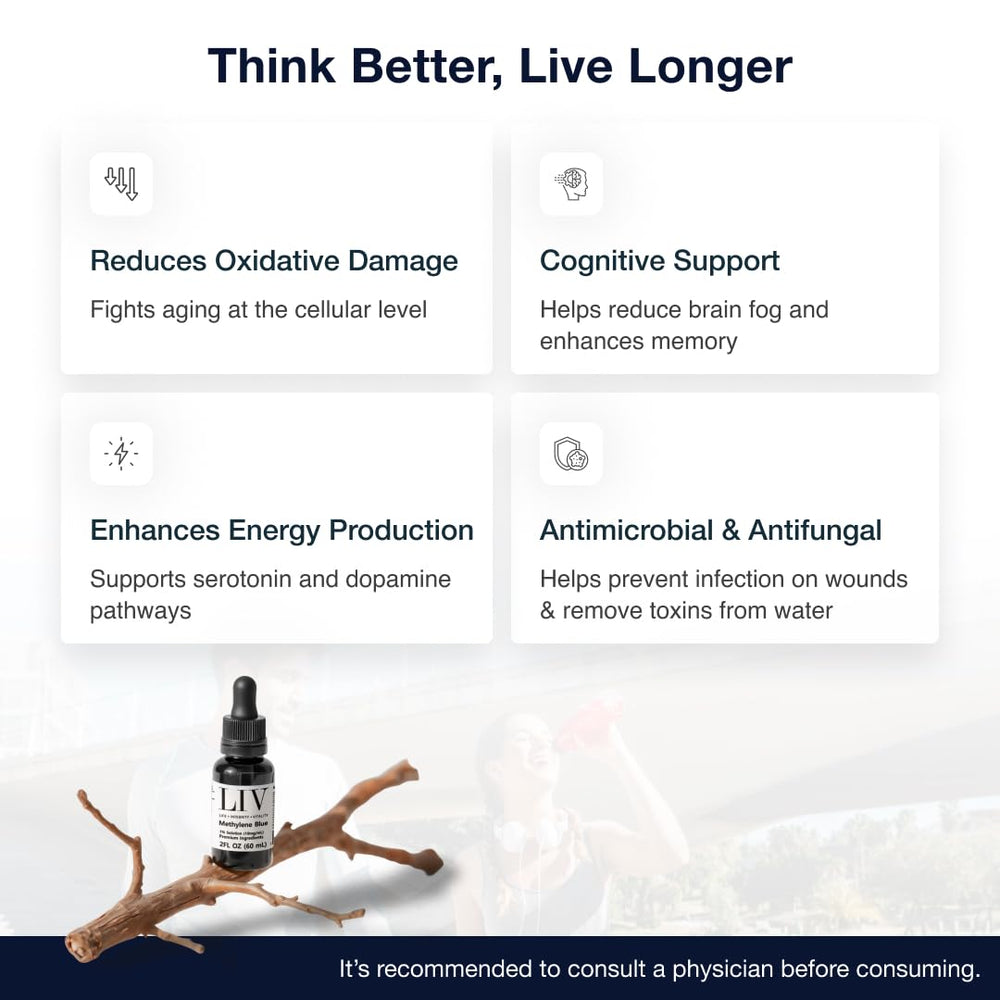 Methylene Blue for cognitive support branding