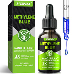 Methylene Blue Drops bottle with dropper