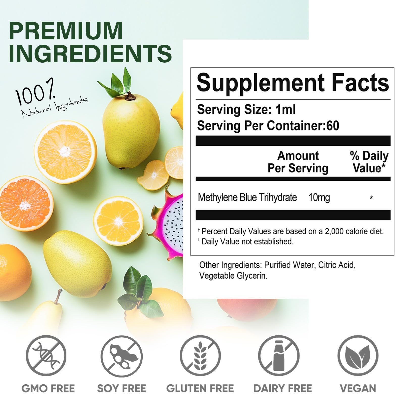 Ingredients and formulation information