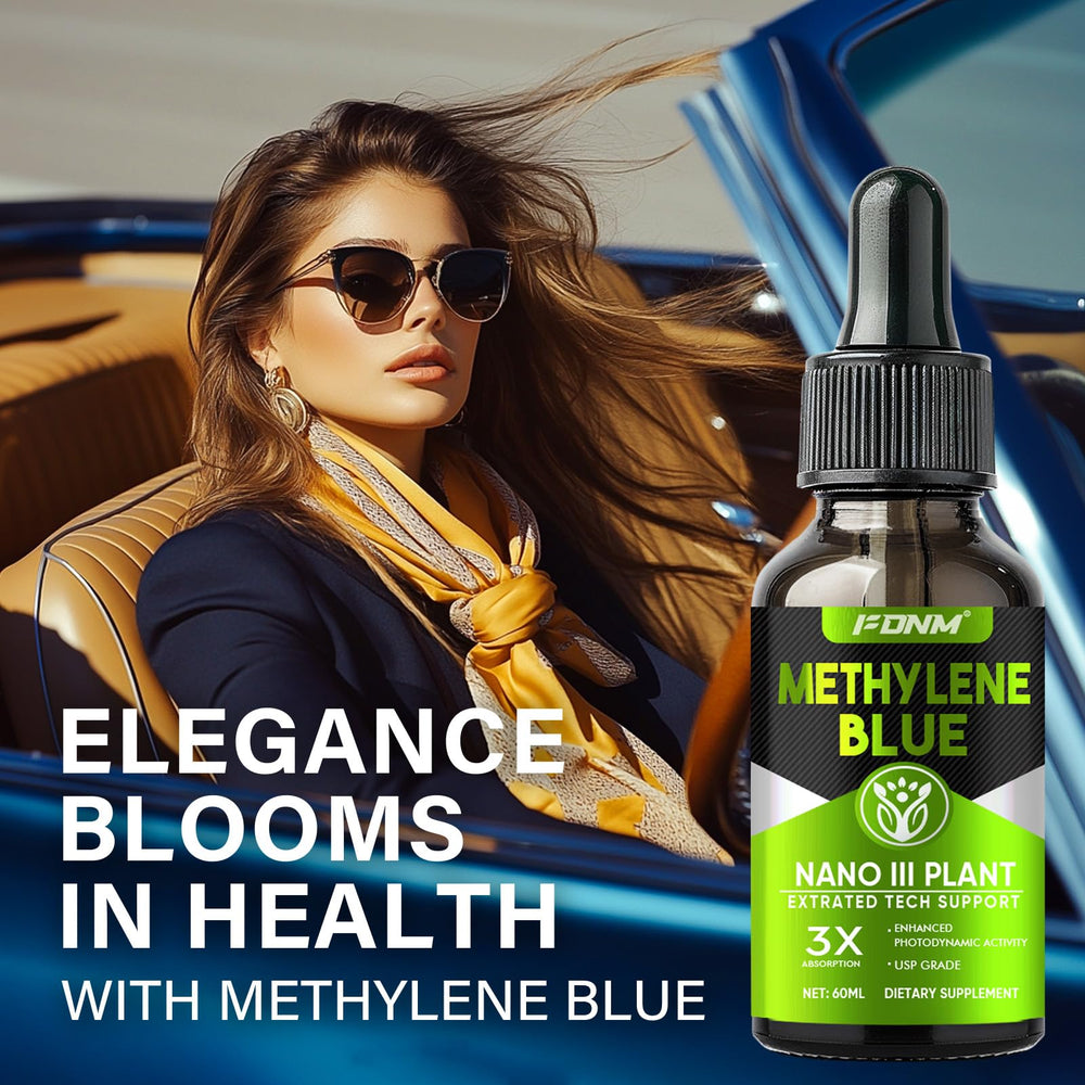 2 oz bottle of pharmaceutical-grade methylene blue