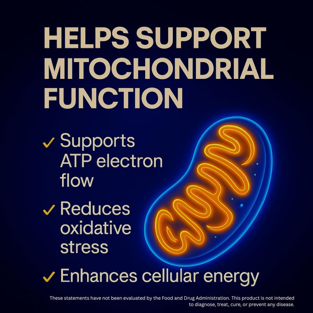 Methylene blue drops highlighting cognitive and mitochondrial energy support