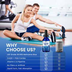 Vitamin C included in Methylene Blue Drops