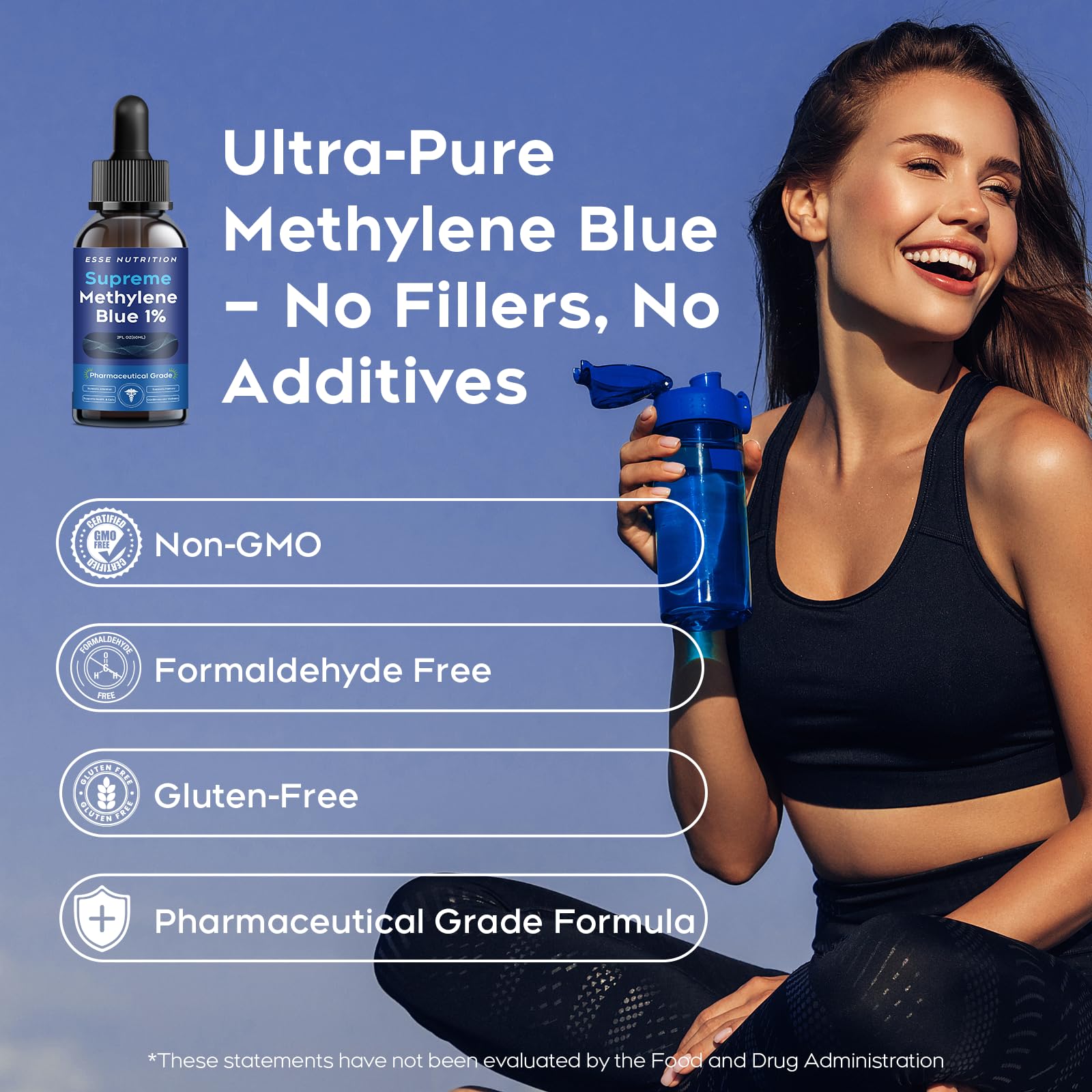 Icon indicating formaldehyde-free and alcohol-free ingredients