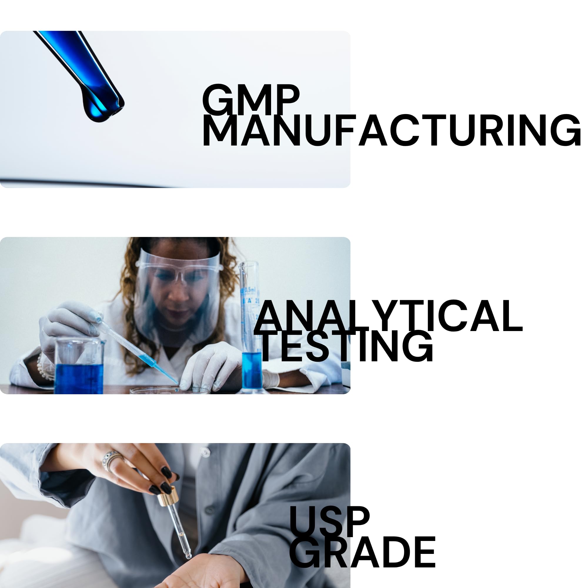 USA-made, pharmaceutical-grade Methylene Blue bottle