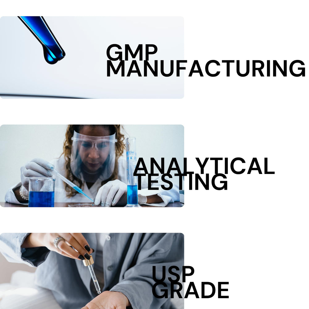 USA-made, pharmaceutical-grade Methylene Blue bottle