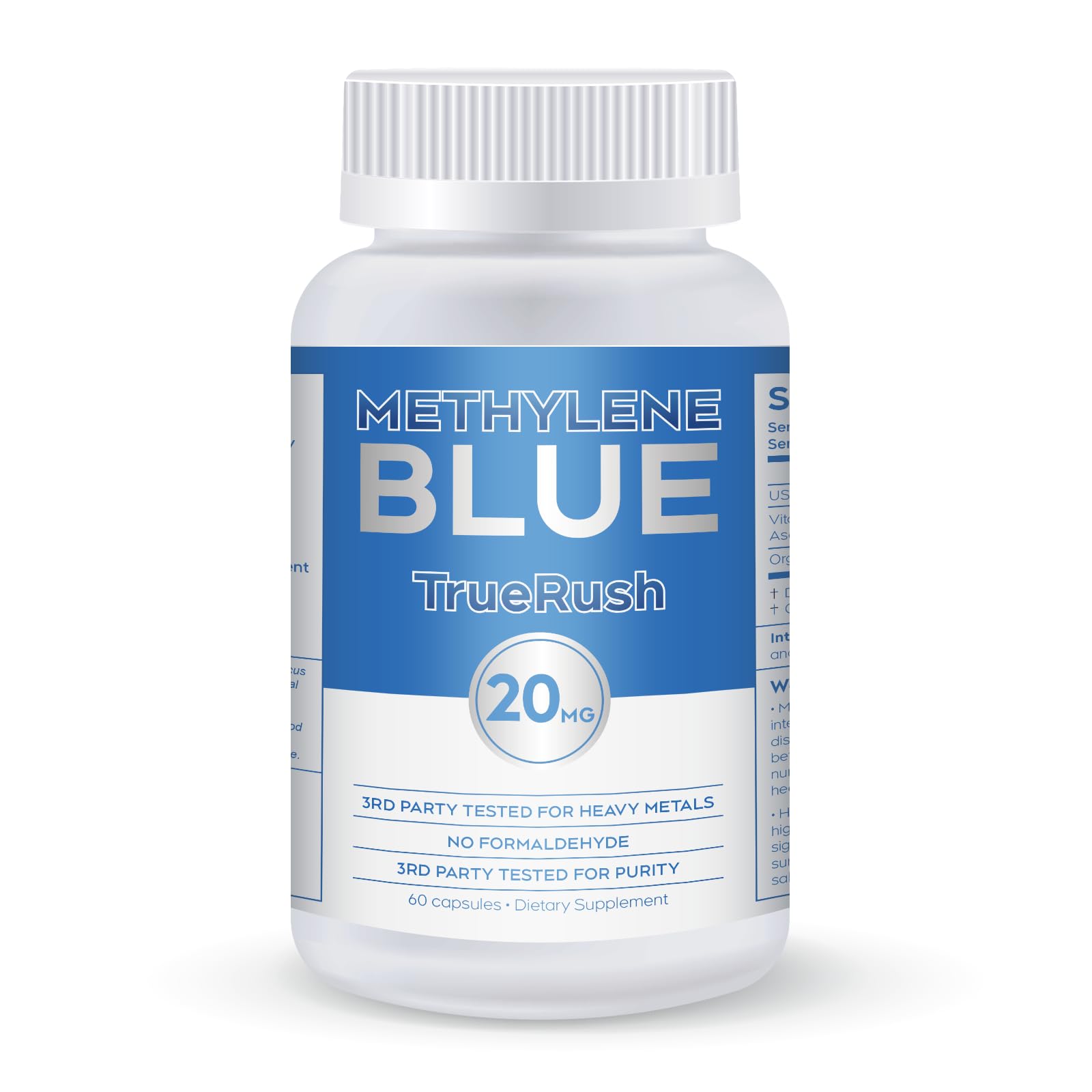 Methylene Blue USP-Grade capsules 20mg