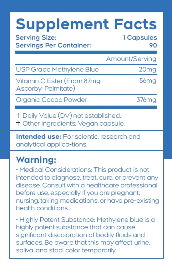 Cognitive support formula safety and usage notes
