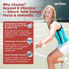 Methylfolate with B vitamins