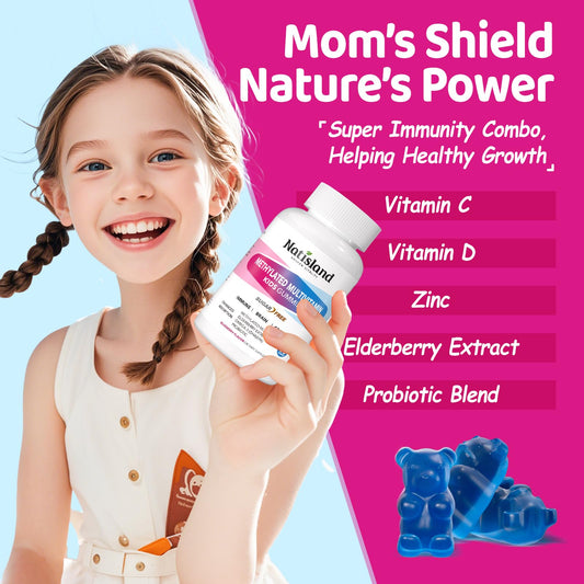 Methylfolate and methylated B vitamins in children's gummies