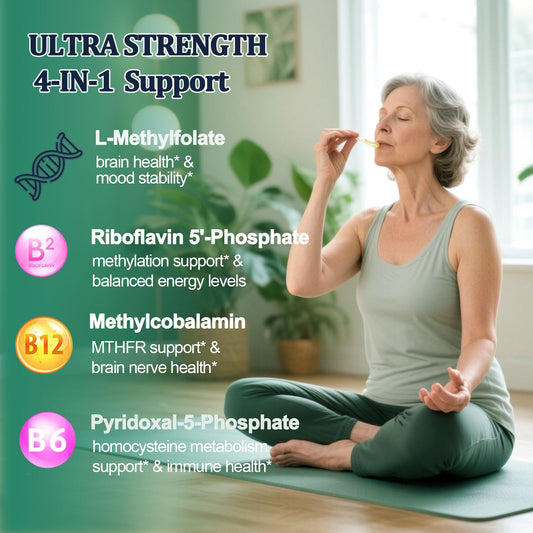 Two-pack packaging of Methylfolate Drops with 15 mg L-Methylfolate