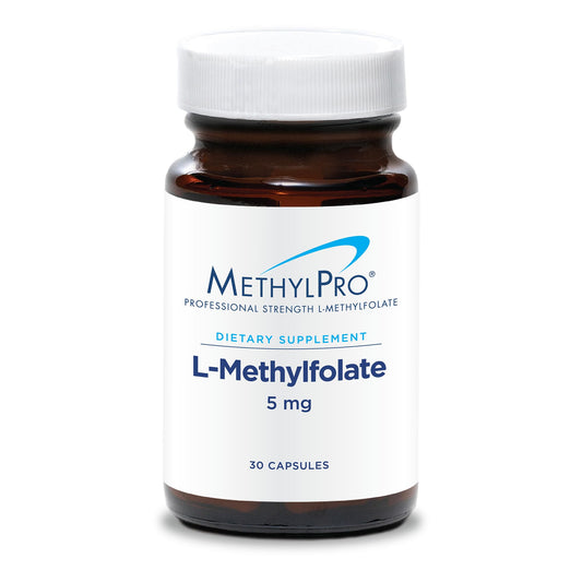 Bottle of MethylPro L-Methylfolate 5 mg