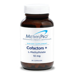 MethylPro L-Methylfolate 10 mg + cofactors bottle front label