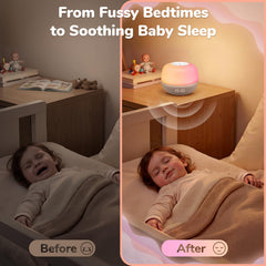 Mewaii 34-sounds library for lullabies, rain, and white noise