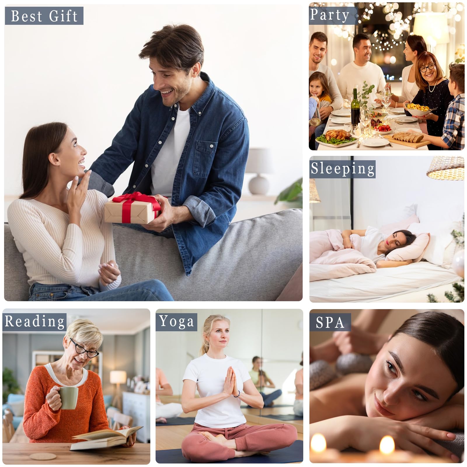 Mewealth Jasmine Candle ideal for parties to elevate ambiance.