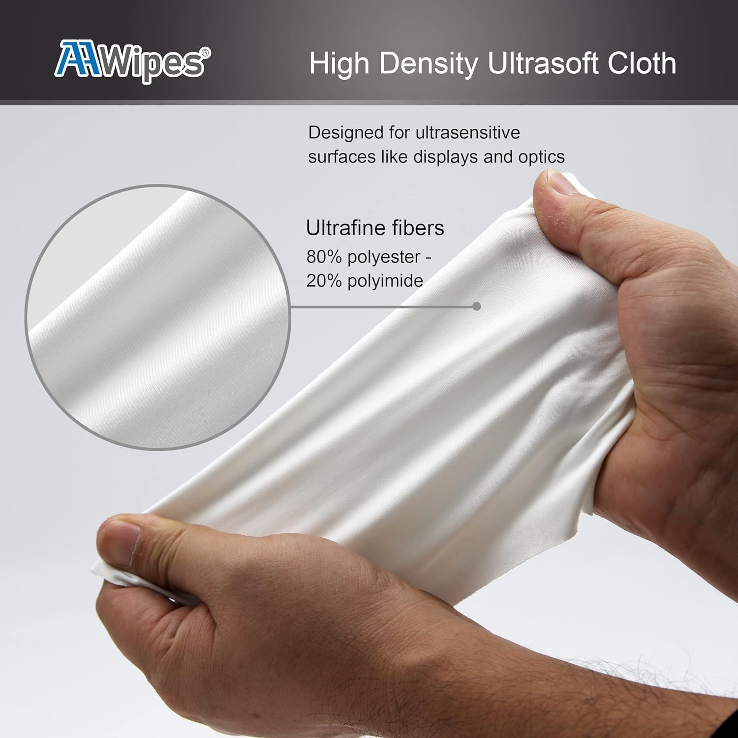Cleanroom-grade MF20009 wipes for Class 100 environments