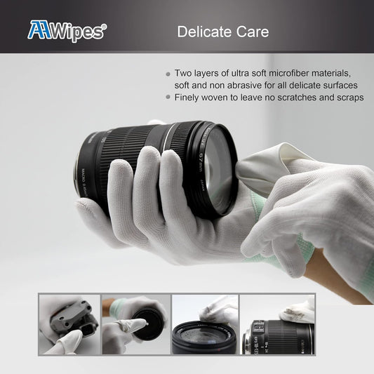 Laser-sealed edge prevents particle shedding on MF20009 wipes
