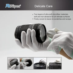 Laser-sealed edge prevents particle shedding on MF20009 wipes