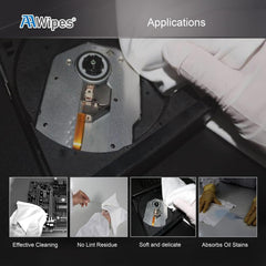 Packaging of MF20009 wipes in a 100-wipe bag